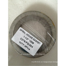 Materiais especiais Spiral Wound Gaskets C276